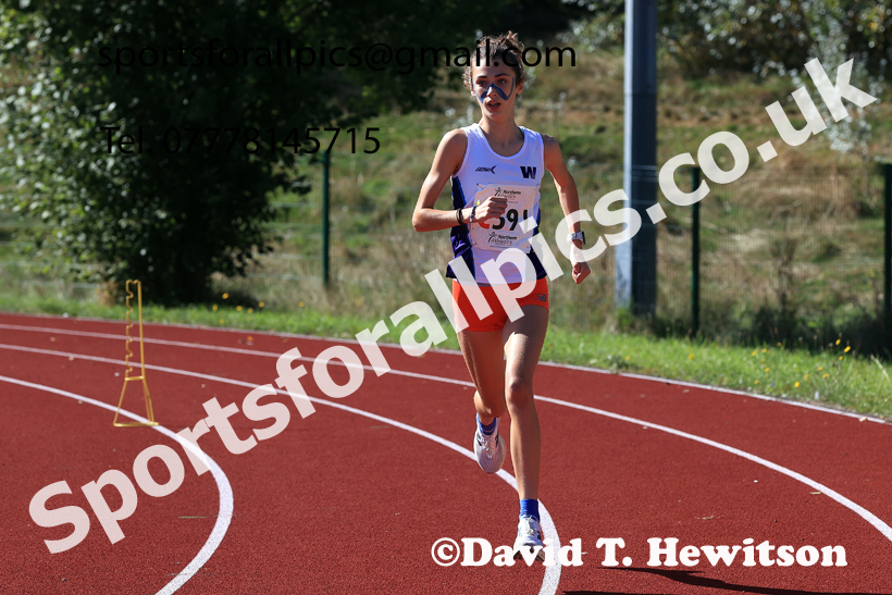 Girls Under-16s, 2026 Northern Mens 6 and Womens 4 Stage and Youngsters Relays, Silksworth, Sunderland. Photo: David T. Hewitson/Sports for All Pics
